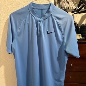 Nike Sky Blue Dri-FIT Polo